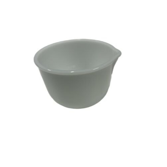 Sunbeam Mixmaster Replacement Part Glasbake 20CJ White Milk Glass Small Bowl - Picture 1 of 6